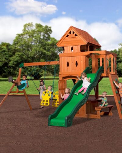 Backyard Discovery Playsets - Monterey Wooden Swing Set