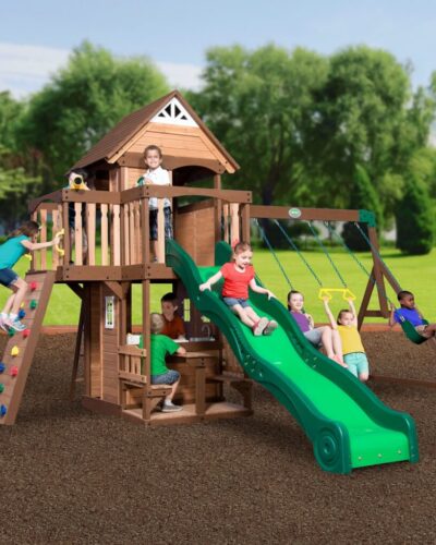 Backyard Discovery - Mount Triumph Wooden Swing Set