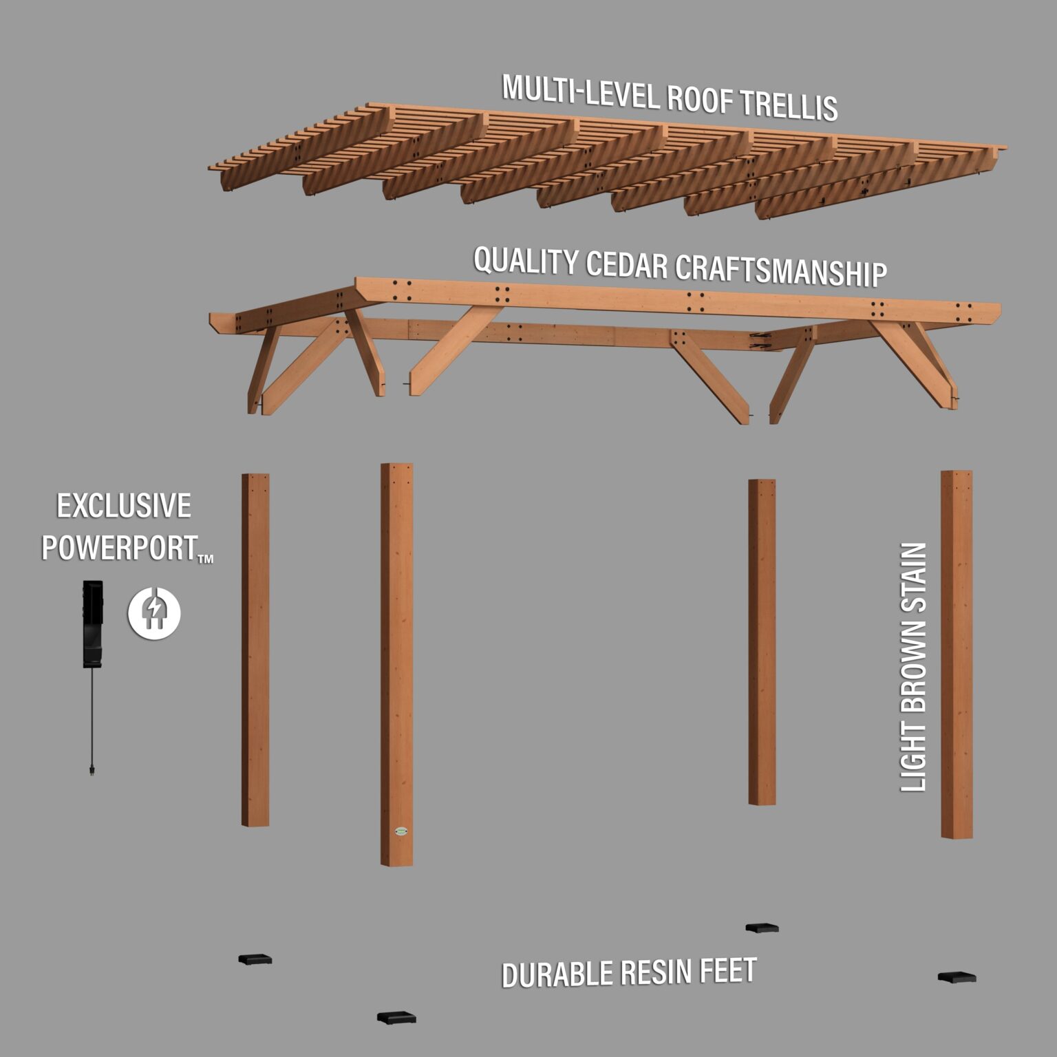 14x10 Delray Exploded View