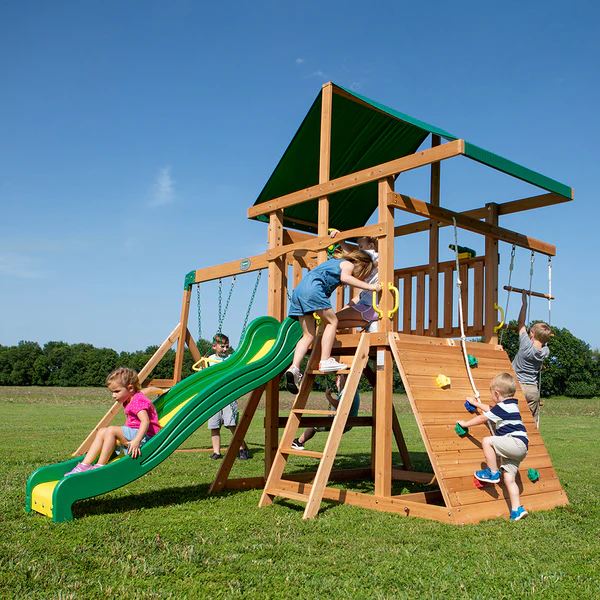 High Quality Design We work hard to make sure your swing set features design elements as stylish as they are strong.
