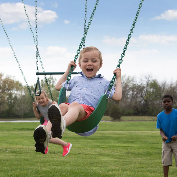 Experts in Outdoor Swing Sets From the materials to the testing to the fun features, our focus is on ensuring your kids love being active outdoors and that you can trust the safety and longevity of your swing set.