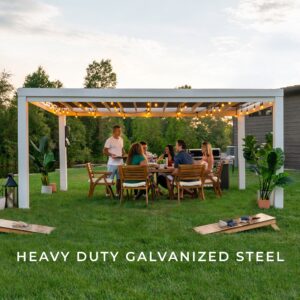 16x12  Windham Steel Pergola