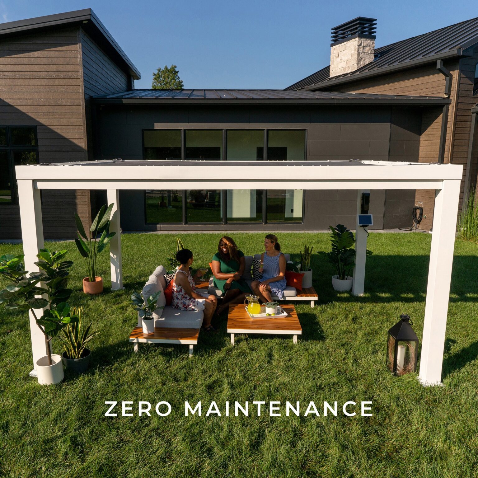 14x10 Windham Zero Maintenance Pergola