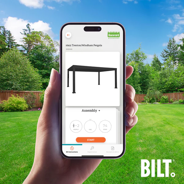 BILT We work hard to mSupported assembly with the step-by-step 3D interactive BILT® app. We’re with you every step of the way to ease the assembly process.
ake sure your swing set features design elements as stylish as they are strong.