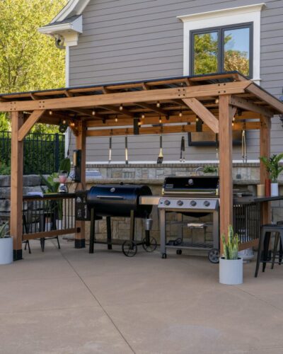 SAXONY XL GRILL GAZEBO