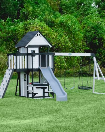 Canyon Creek White Swing Set