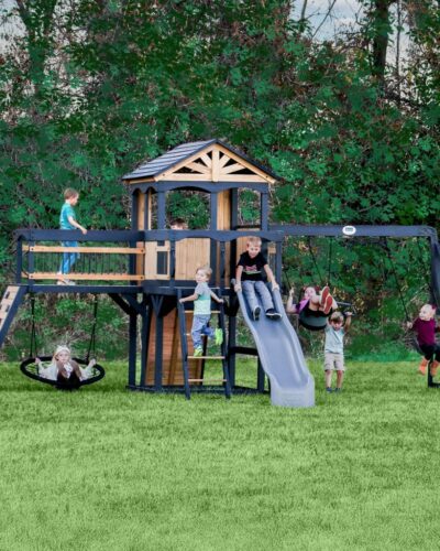 Timber Crossing Swing Set