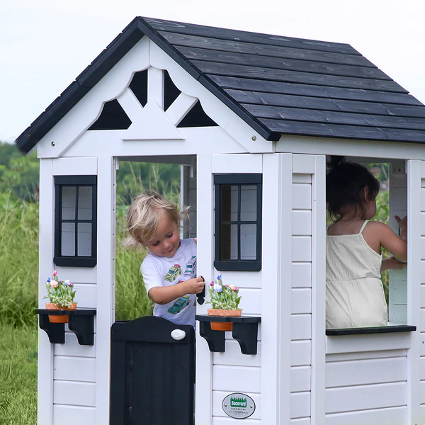 Flowerpot Holders Empower them to decorate and accessorize their playhouse.