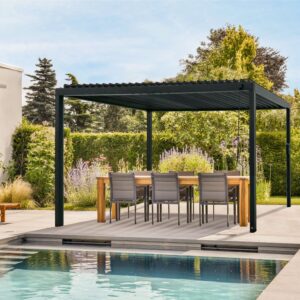 16x10 Sarasota Louvered Pergola