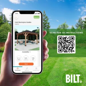 12x12 Barrington BILT App to assist with install