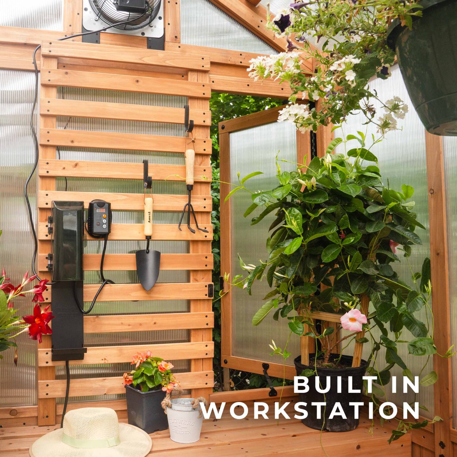 9x6 Bellerose Greenhouse Workstation