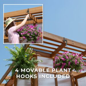 11x7 Poppy Movable Plant Hooks