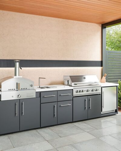 Emory 12' Galvanized Steel Outdoor Kitchen