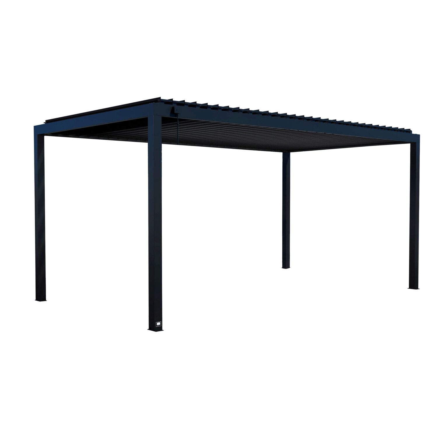 18x10 Louvered Steel Sarasota Pergola