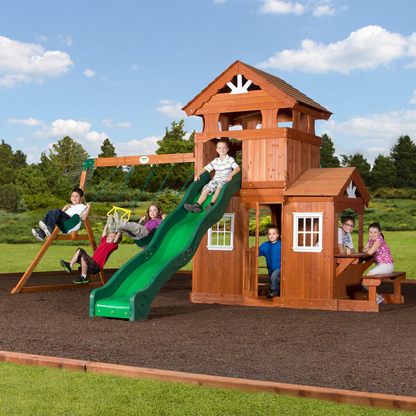 High Quality Design We work hard to make sure your swing set features design elements as stylish as they are strong.