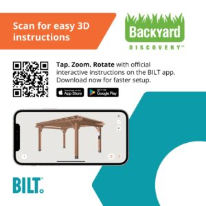 16x12 Beaumont Pergola BILT