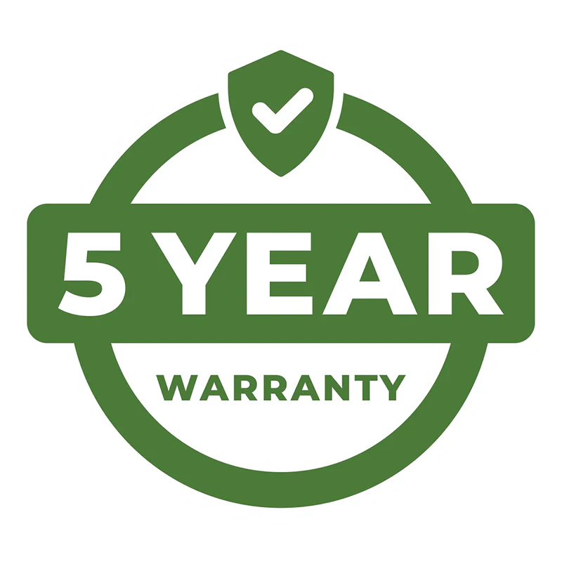Warranty & Assembly With a 5 Year Warranty and 3D interactive assembly instructions with the BILT® app, you’ll be supported from the very beginning for years and years of backyard fun.