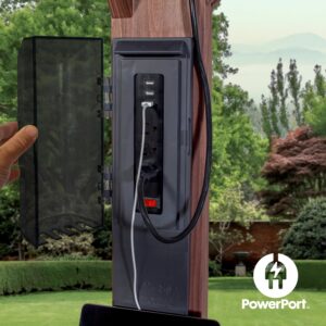 14x10 Brockton Pergola Power