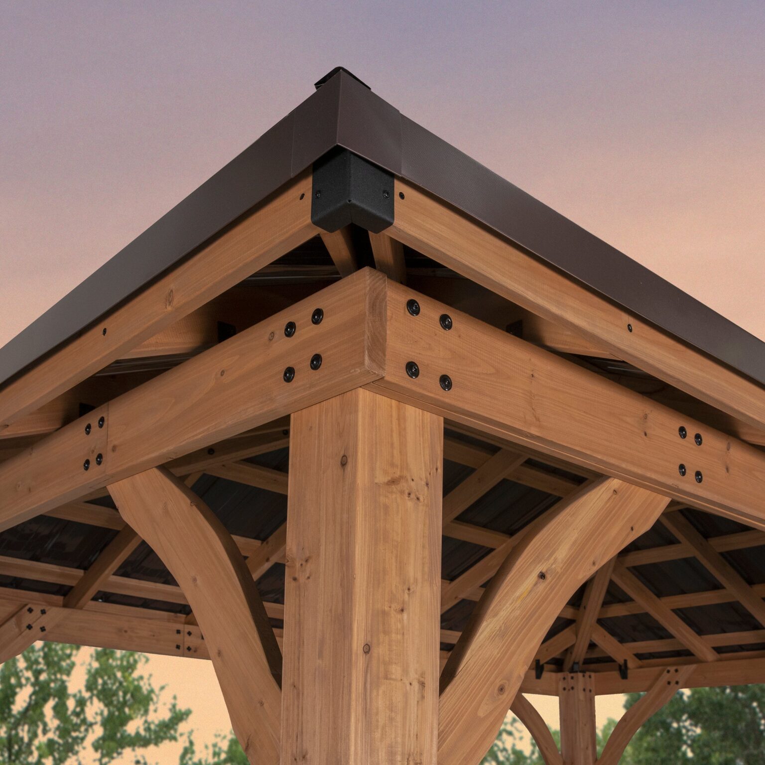 Cordova gazebo corner