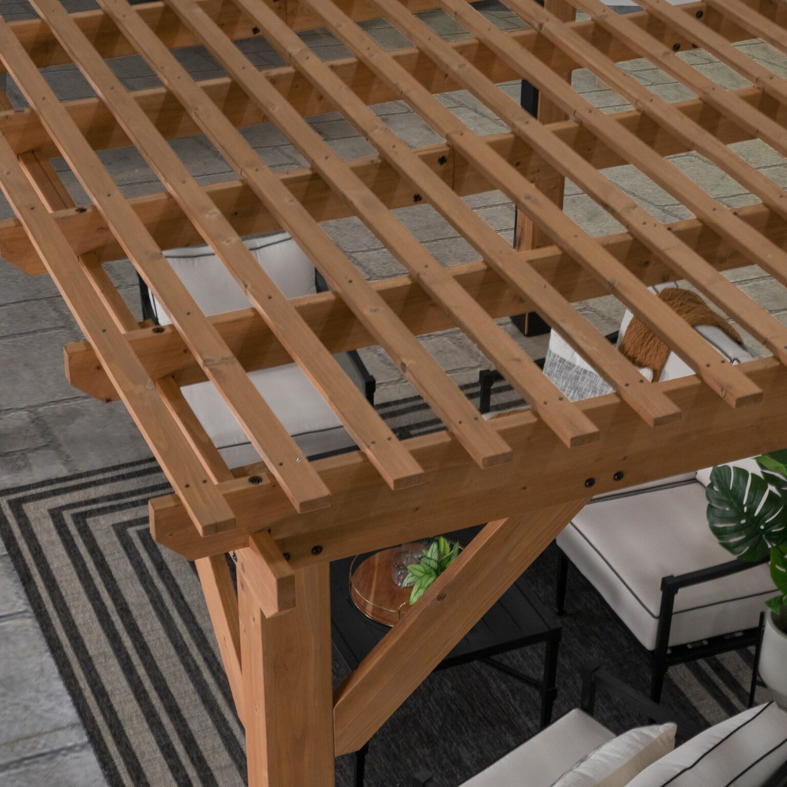 Delray 14x10 Pergola Roof