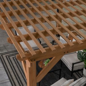 Delray 14x10 Pergola Roof