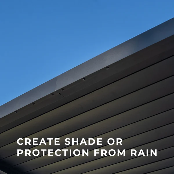 Heavy-Duty Craftsmanship Built from 100% powder-coated galvanized steel in a modern black finish, this metal pergola combines exceptional durability with contemporary style. It effectively resists rust and corrosion, ensuring effortless maintenance for years to come.