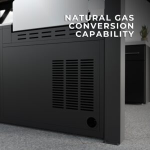 Lancaster Galley Outdoor Kitchen Natural Gas Conversion