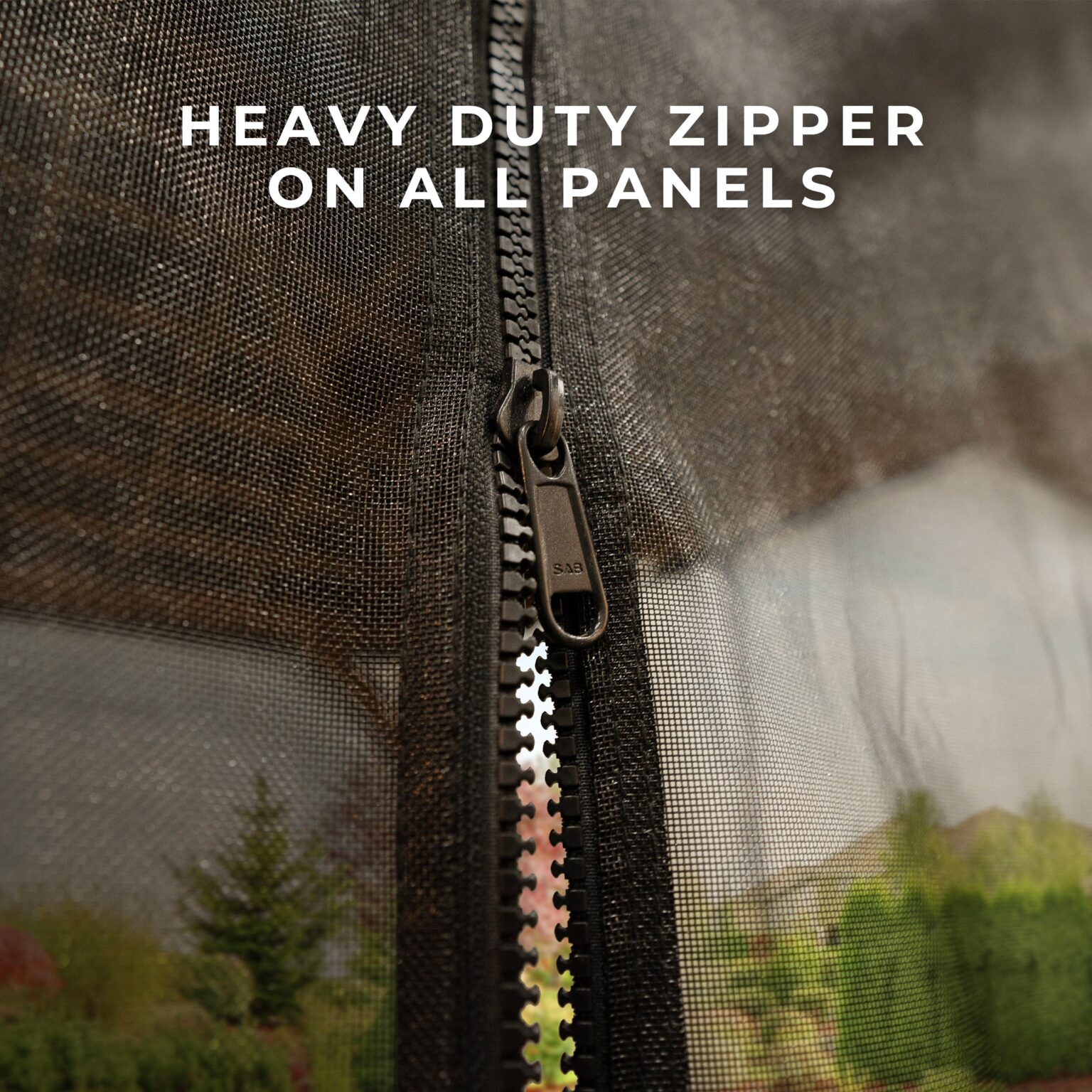 Norwood Mosquito Netting Heavy Duty Zipper