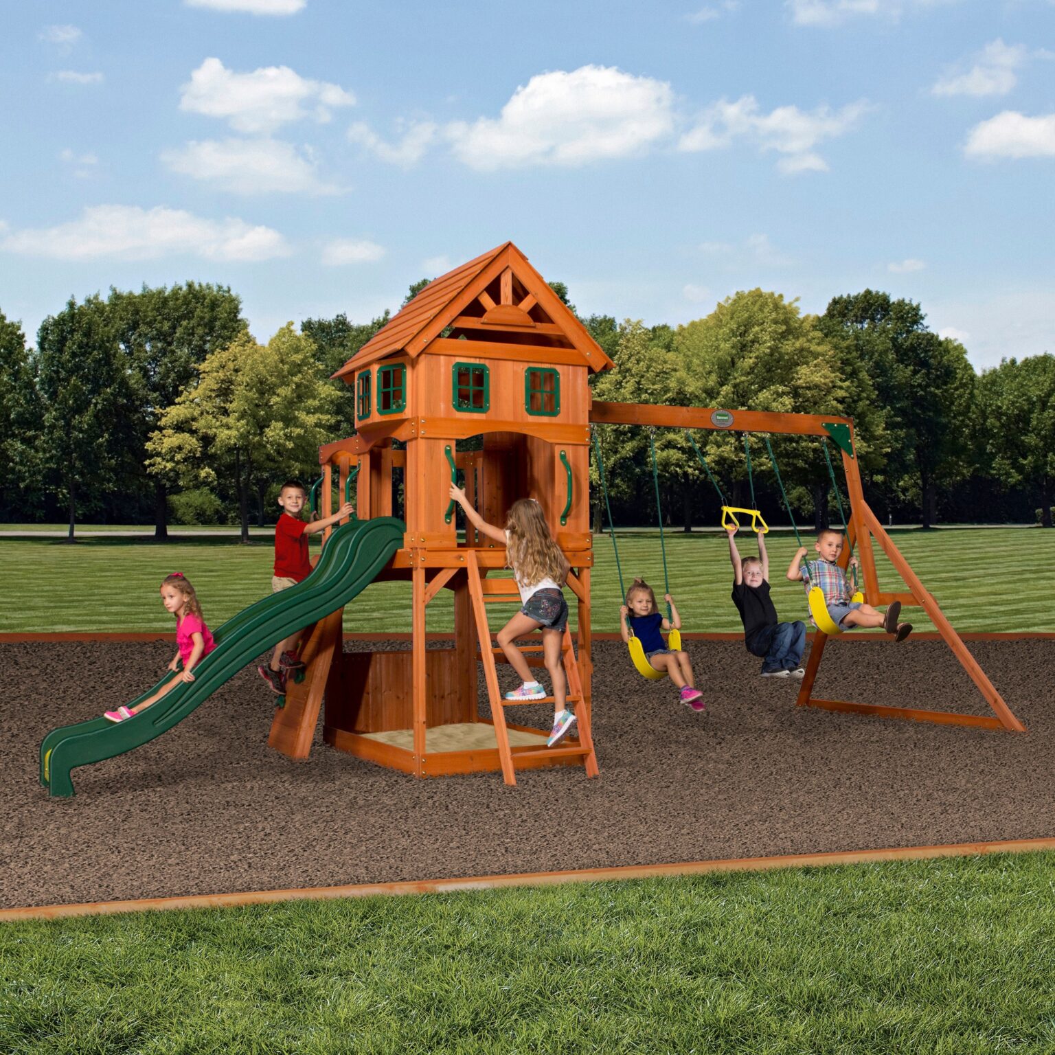 Atlantis Swing Set young kids