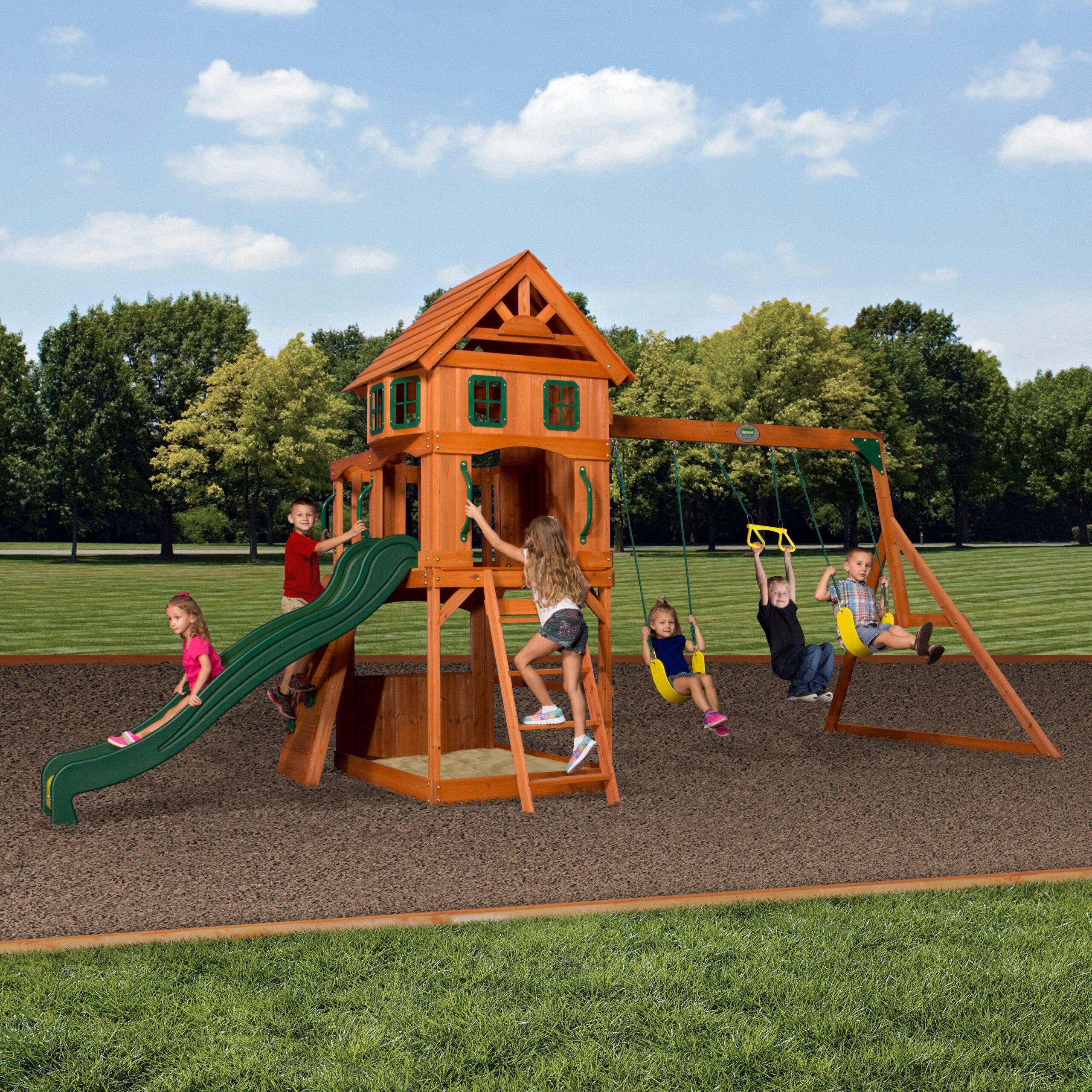 Atlantis Swing Set young kids