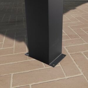 Stonebridge Gazebo Foot anchored to ground