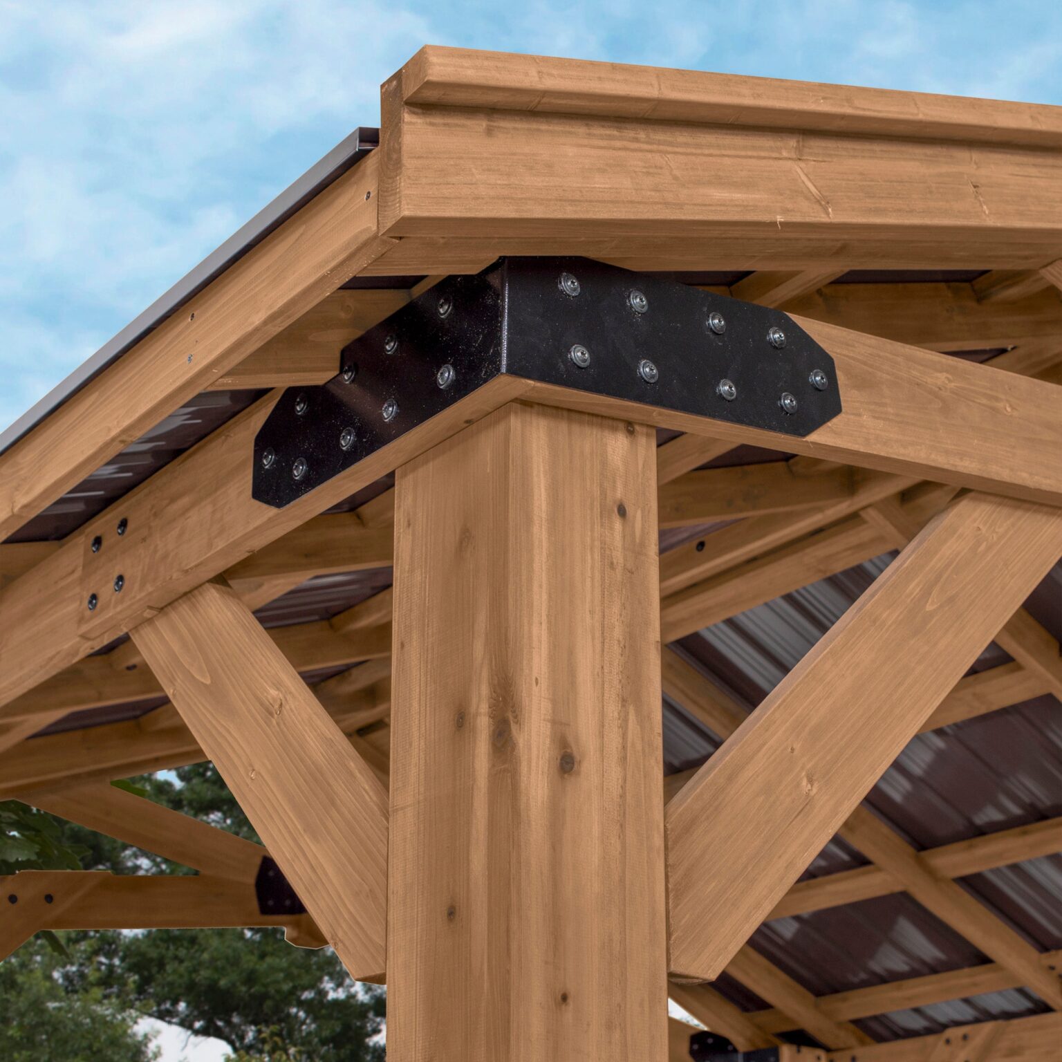 10x10 Norwood Gazebo Corner