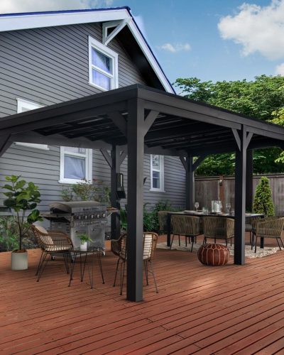 20x9.5 Stonebridge Gazebo - Backyard Discovery