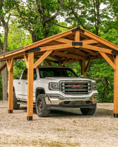 Norwood 20x12 Carport Gazebo - Backyard Discovery