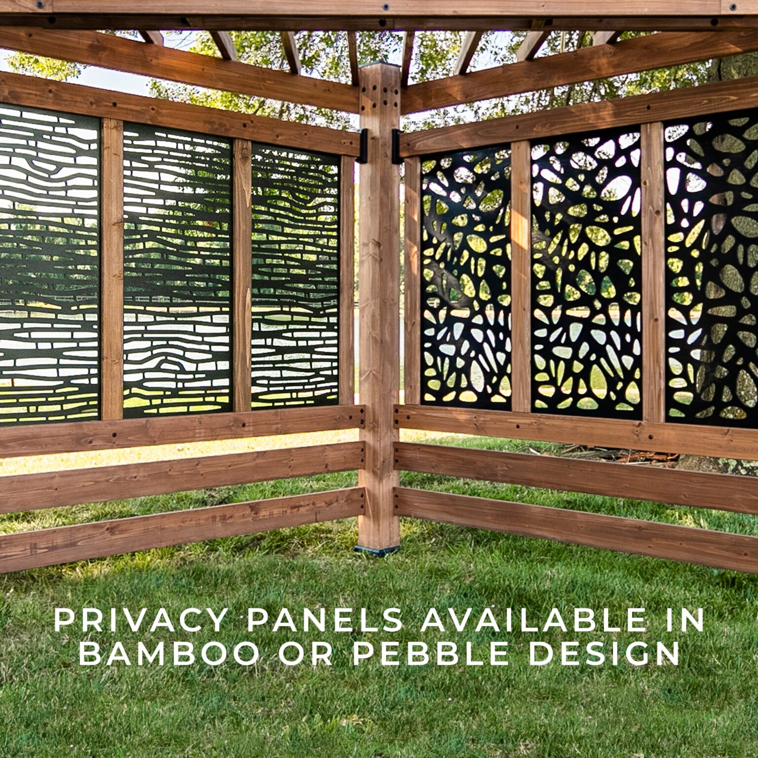Tuscany Cabana Pergola Privacy Panel