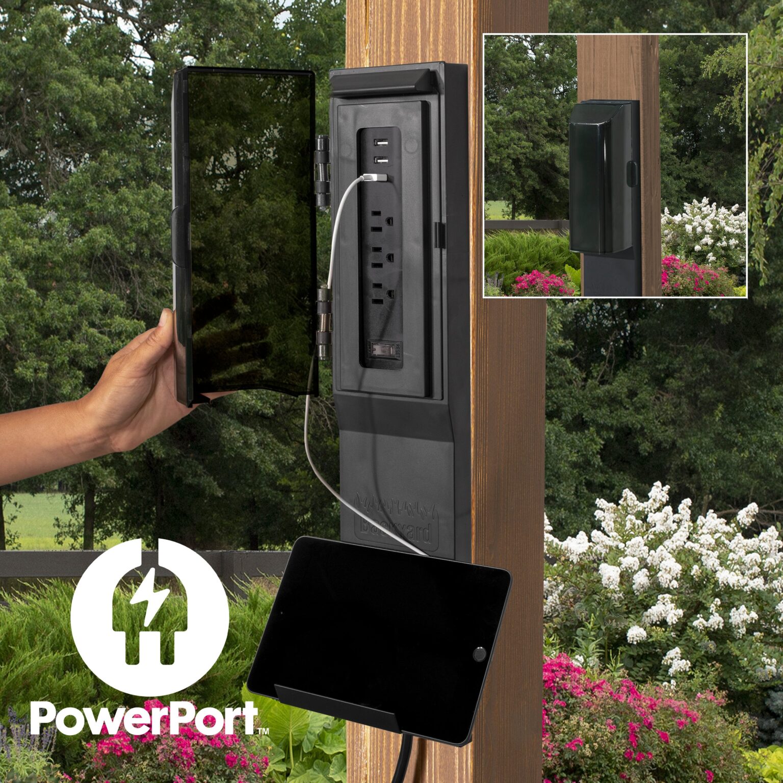 Norwood Gazebo Electricity - ipad charger