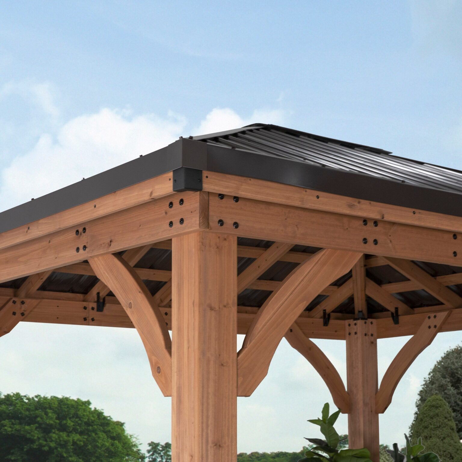 12x10 Barrington Gazebo Corner
