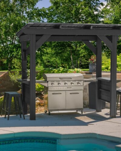 Rockport Steel Grill Gazebo