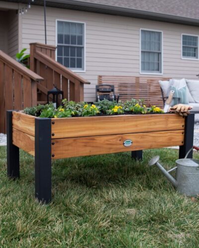 Raised Planter 100% Authentic Teak Wood