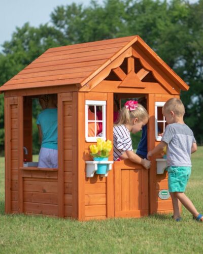 Wooden Playhouses - Timberlake Playhouse#main
