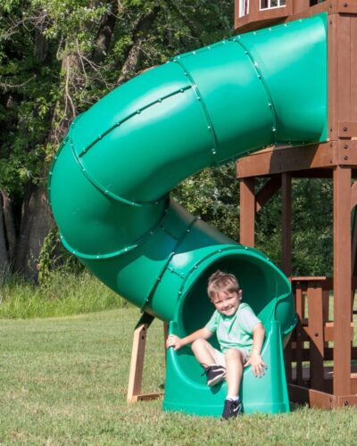 Left Exit Tube Slide For 5ft Play Deck #main