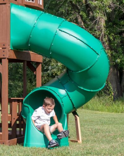 Spiral Right Exit Tube Slide For 5ft Decks #main