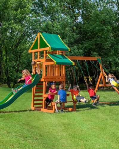 Backyard Discovery Playsets - Tucson Wooden Swing Set