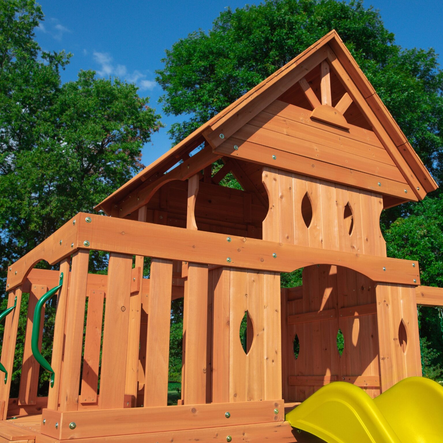 Woodland Swing Set - fort