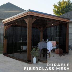 Acadia Gazebo Mosquito Netting Fiberglass Mesh