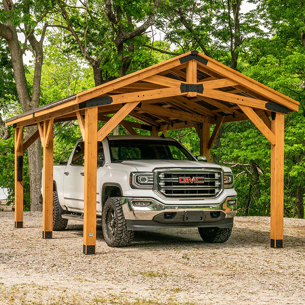Solid Engineering The lifespan of a gazebo or carport comes down to the design and the materials used. That’s why we build heavy-duty frames and galvanized steel hardware throughout.