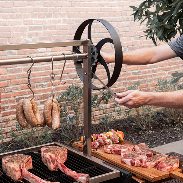S-Hooks for Hanging Meat Favorite cuts of meats and sausages can be hung for slow-roasting perfection, adding an extra layer of authenticity to culinary creations.