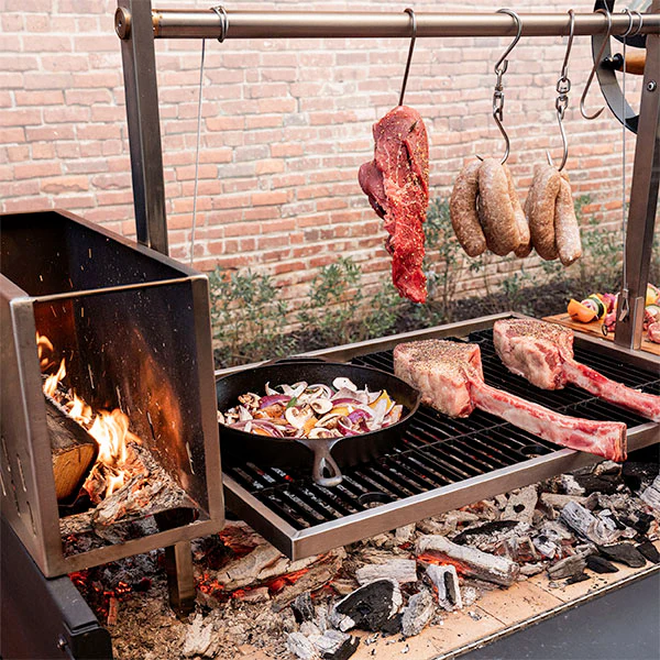 03- S-Hooks for Hanging Meat Favorite cuts of meats and sausages can be hung for slow-roasting perfection, adding an extra layer of authenticity to culinary creations.