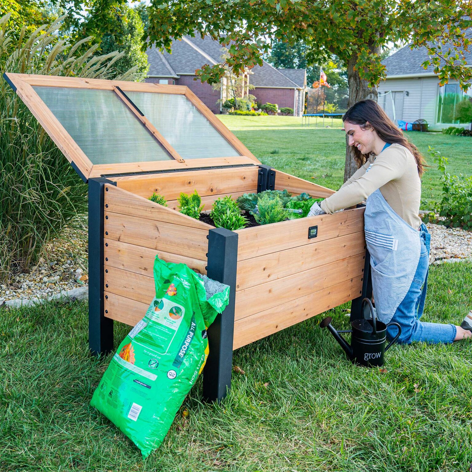 Aggie Cedar Cold Box Open